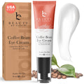 Beauty by Earth Caffeine Eye Cream – Puffiness & Dark Circles, USA Made