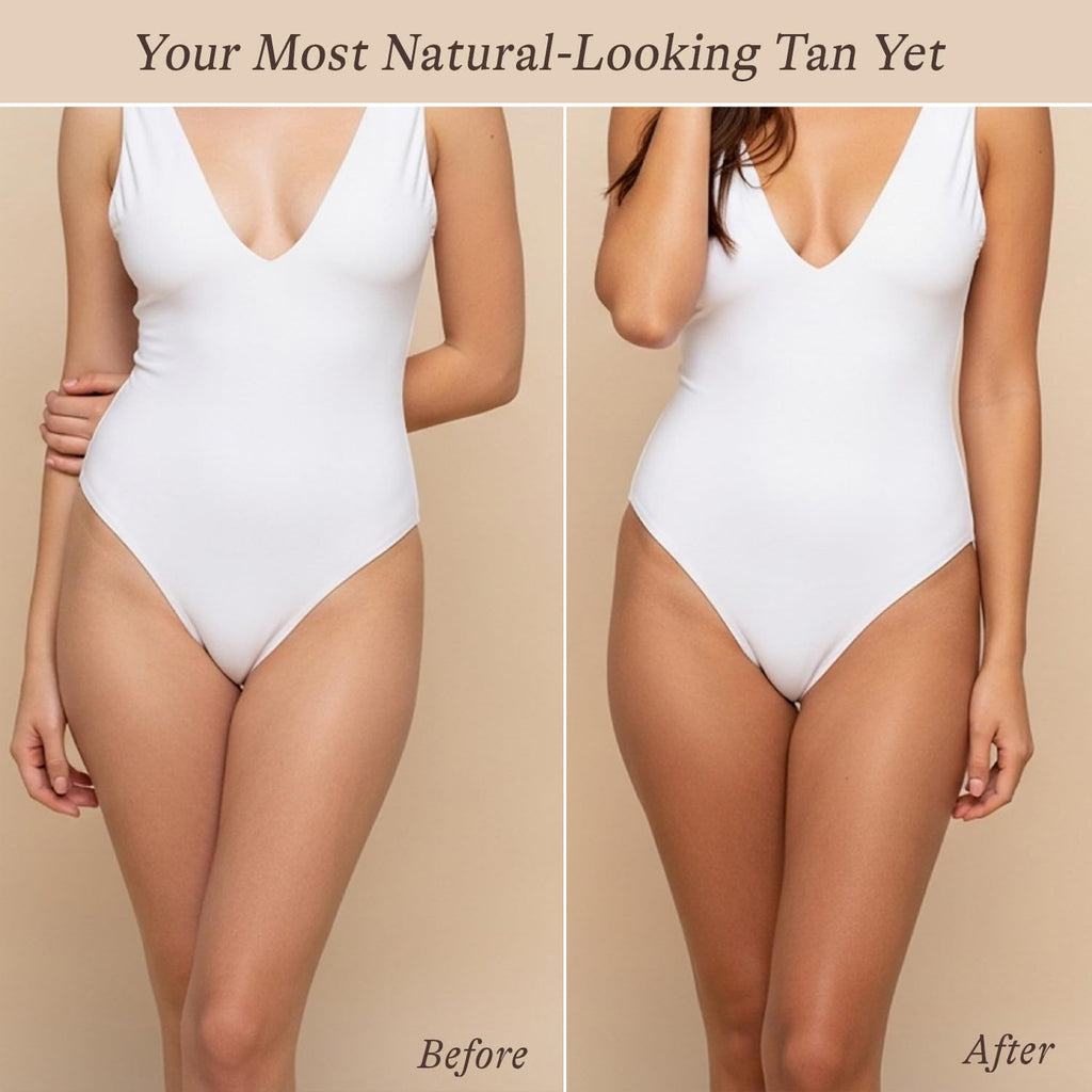 Beauty by Earth Self Tanner Mousse Kit — USA Made, Natural & Organic