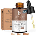 Beauty by Earth Ultra Dark Self Tanning Drops for Face – USA Made