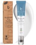 Beauty by Earth Under Eye Cream – Cooling Hyaluronic Acid Eye Gel for Dark Circles