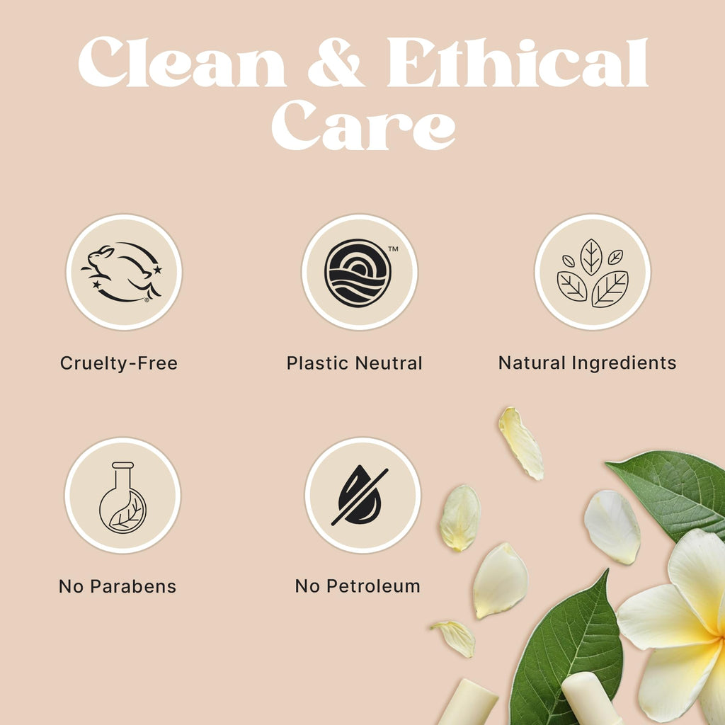 Beauty by Earth USDA Organic Lip Balm – USA Made Vanilla Beeswax Lip Balm