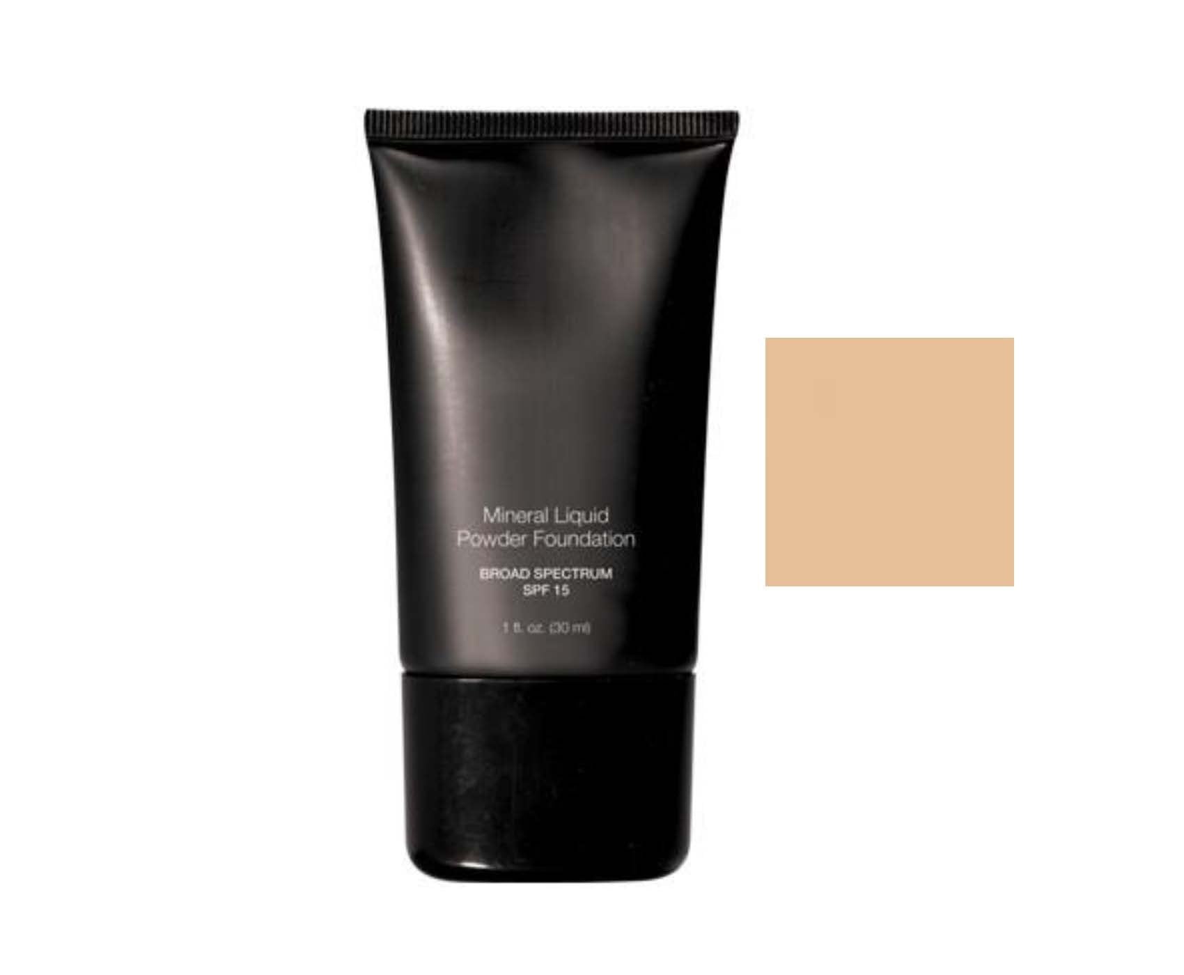Beauty Deals Mineral Liquid Foundation SPF 15 Cream Beige — Medium to Full Coverage