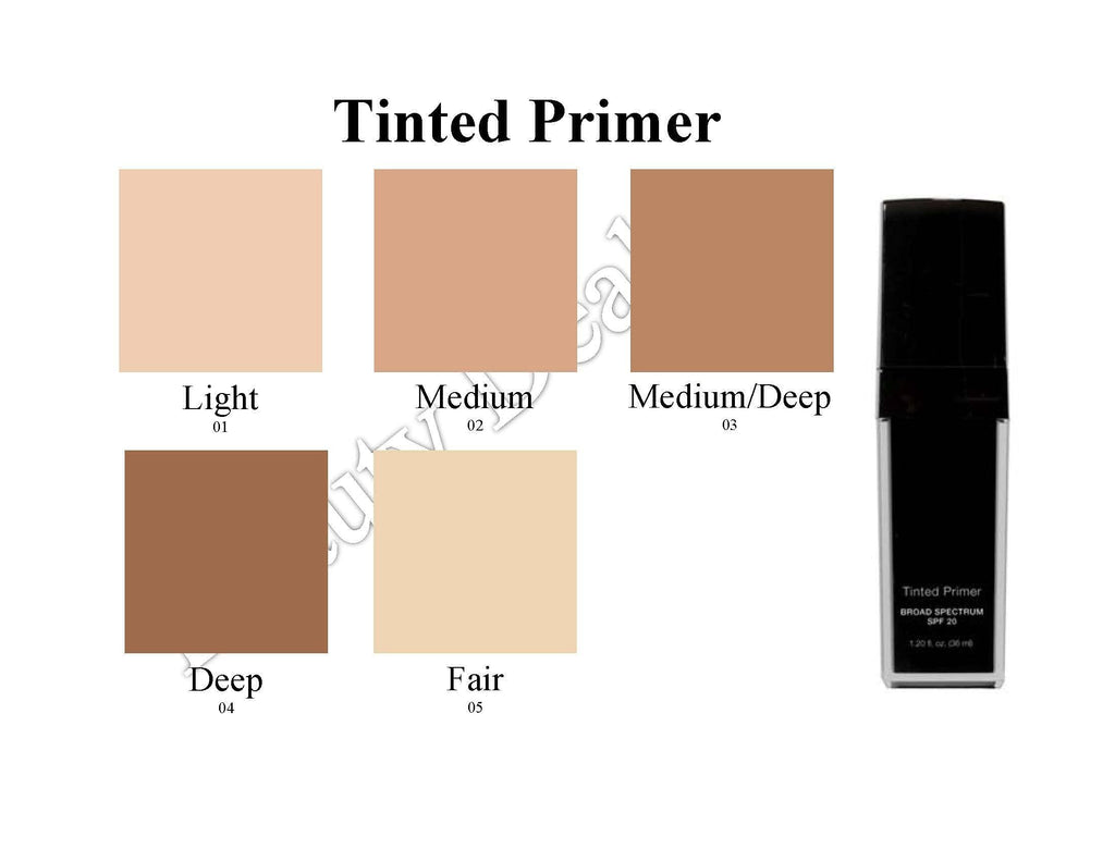 Beauty Deals Tinted Face Primer SPF 20 | Hydrates, Smooths & Radiant Skin (Light)