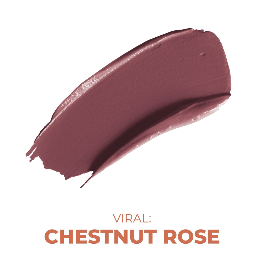 Beauty For Real Be Seen Weightless Liquid Lipstick – Chestnut Rose | Matte, Longwear