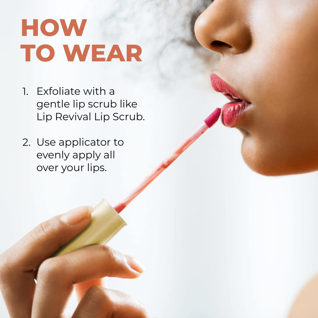 Beauty For Real Be Seen Weightless Liquid Lipstick – Chestnut Rose | Matte, Longwear