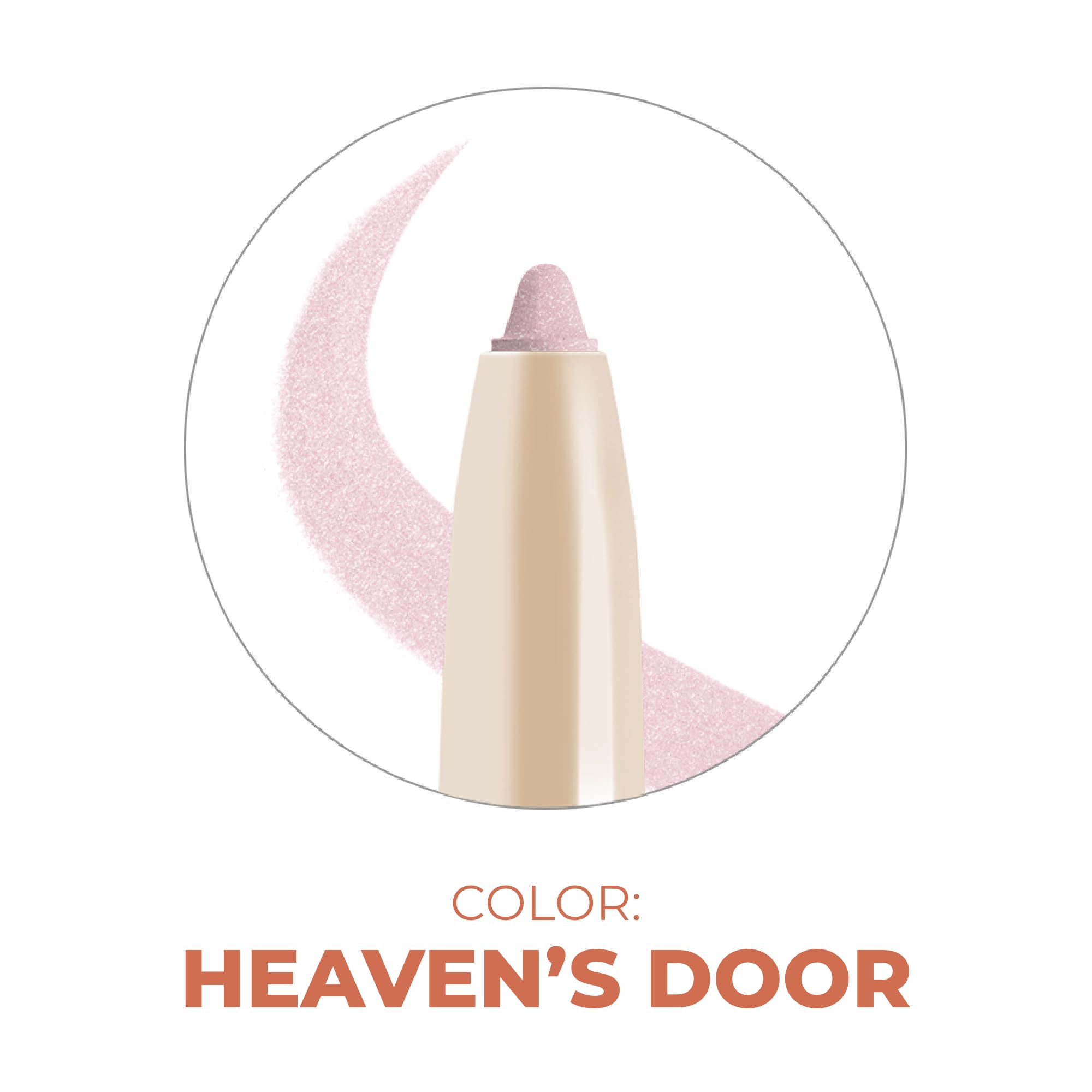Beauty For Real I-Line 24-7 Eyeliner Heaven’s Door Rose Gold Pink Shimmer – Waterproof Gel