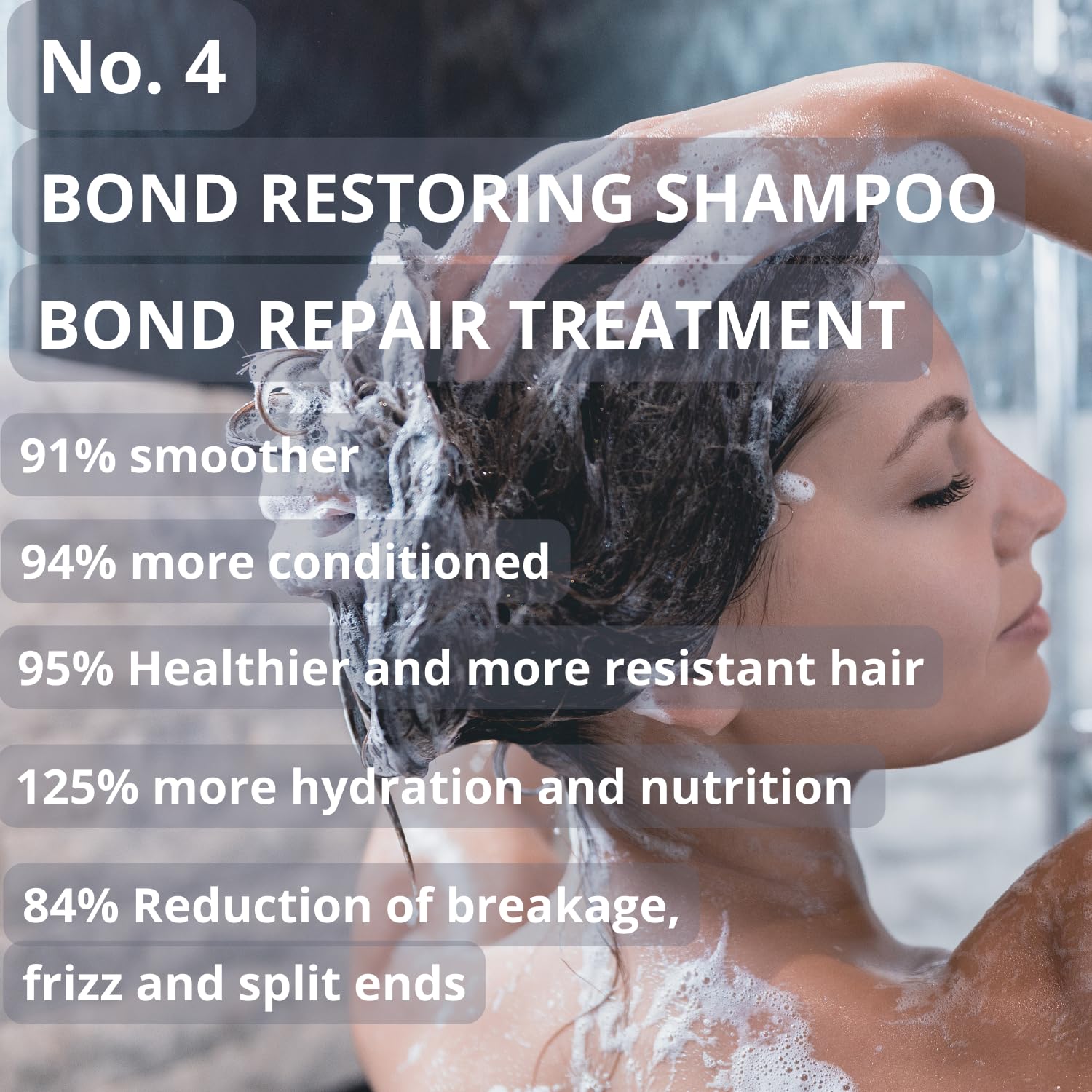 BEAUTY PLEX No. 4 Shampoo for Thinning Hair (Women) | Bond Repair & Moisture | 450ml