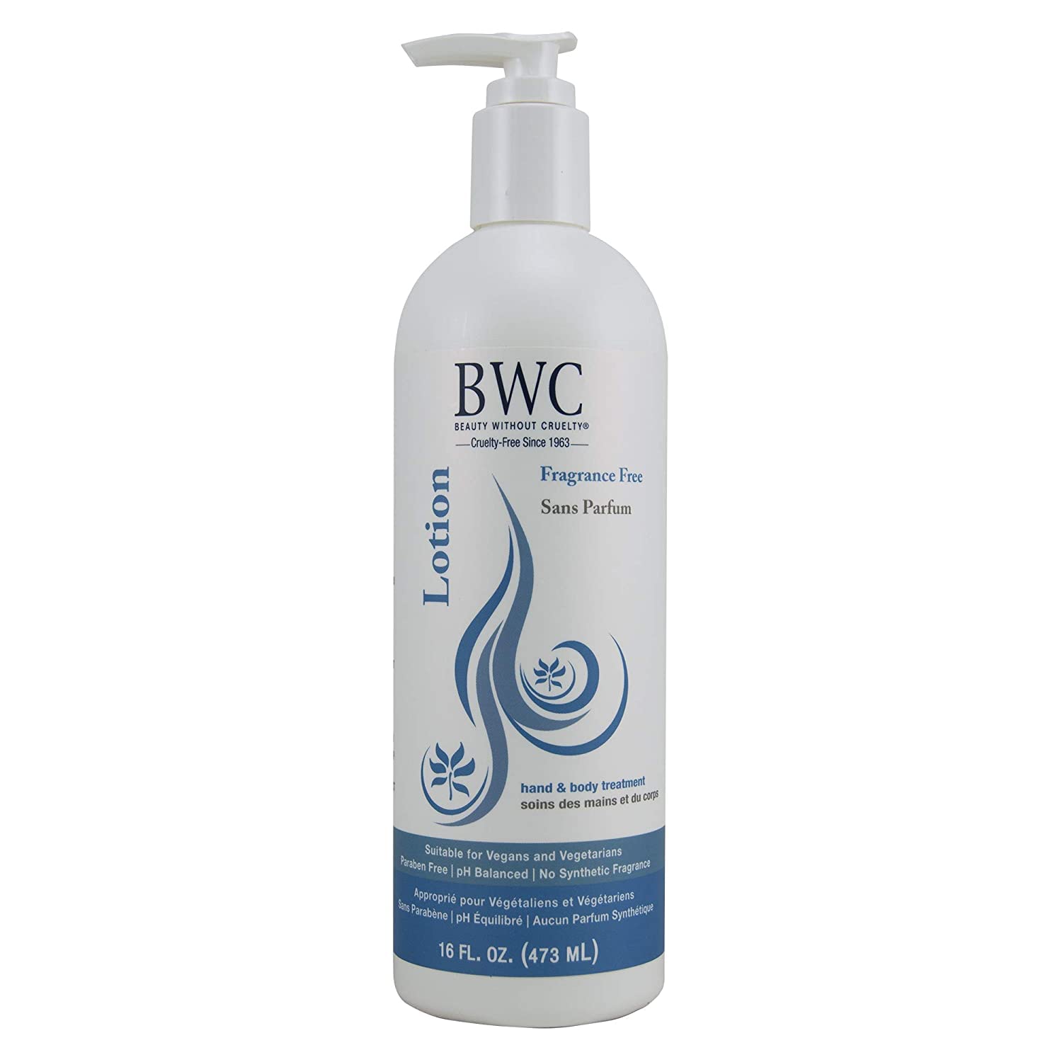 Beauty Without Cruelty Botanical Lotion Fragrance Free – 16 oz, 2 Pack