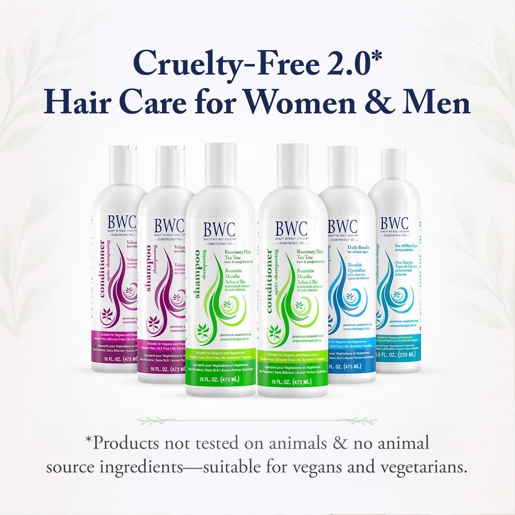 Beauty Without Cruelty Natural Hold Hair Spray – Non-Aerosol, Vegan & Cruelty-Free, 8.5 oz
