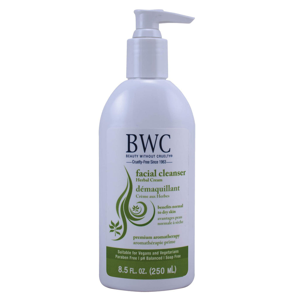 Beauty Without Cruelty Herbal Cream Facial Cleanser – 8.5 oz