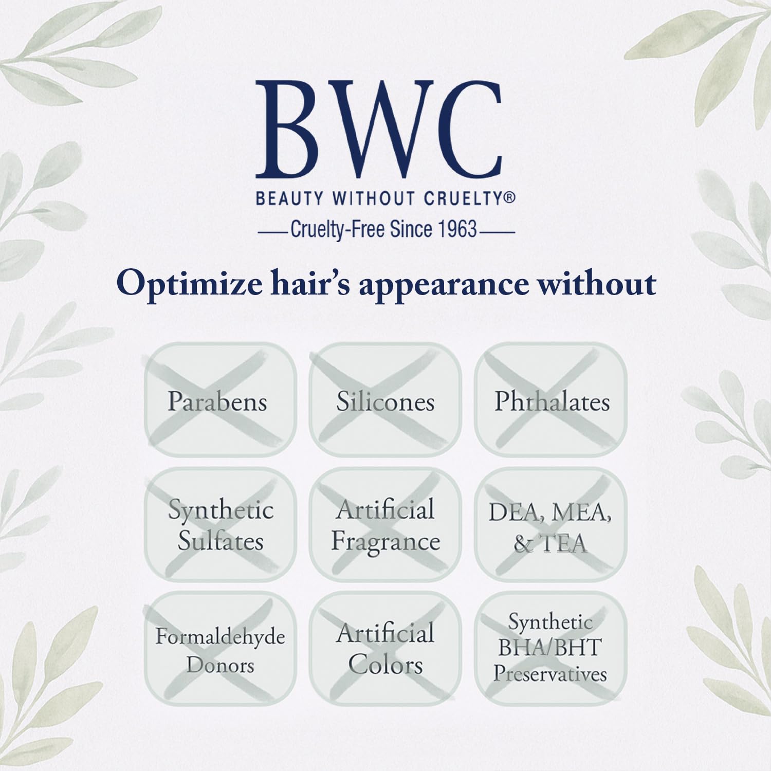 Beauty Without Cruelty Natural Hold Hair Spray – Non-Aerosol, Vegan & Cruelty-Free, 8.5 oz