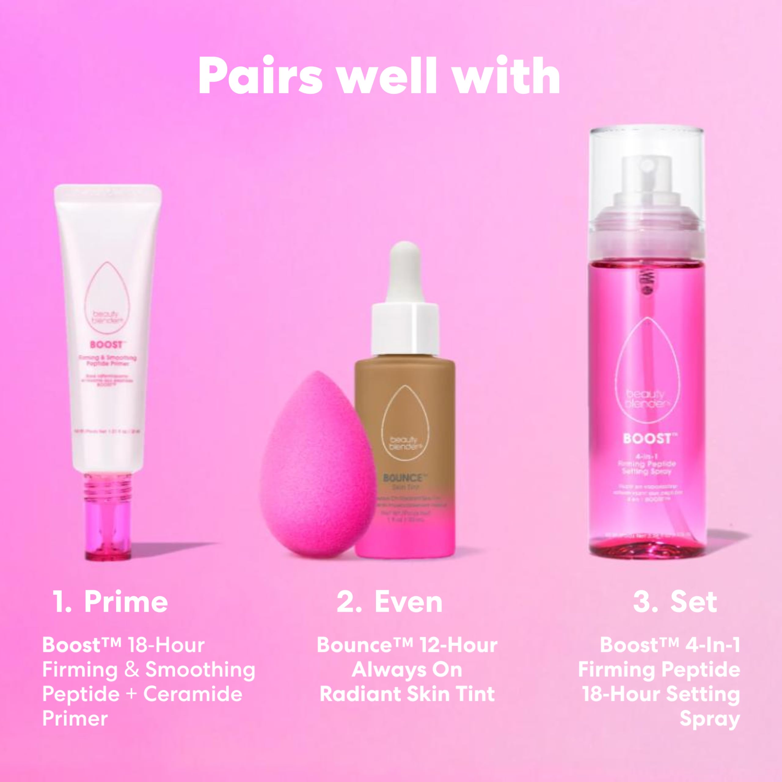 Beautyblender Boost 18-Hour Firming & Smoothing Primer | Peptides & Ceramides