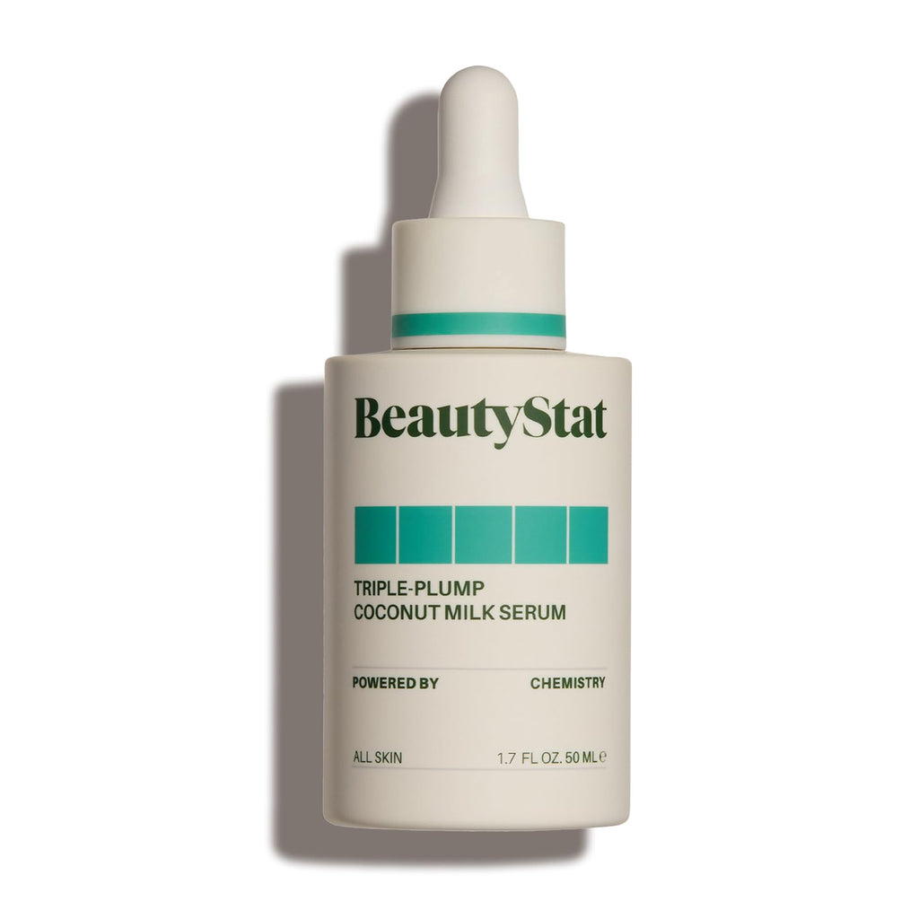 BeautyStat Coconut Milk Serum – Triple-Plump Hydration for All Skin Types | 1.7 Fl Oz