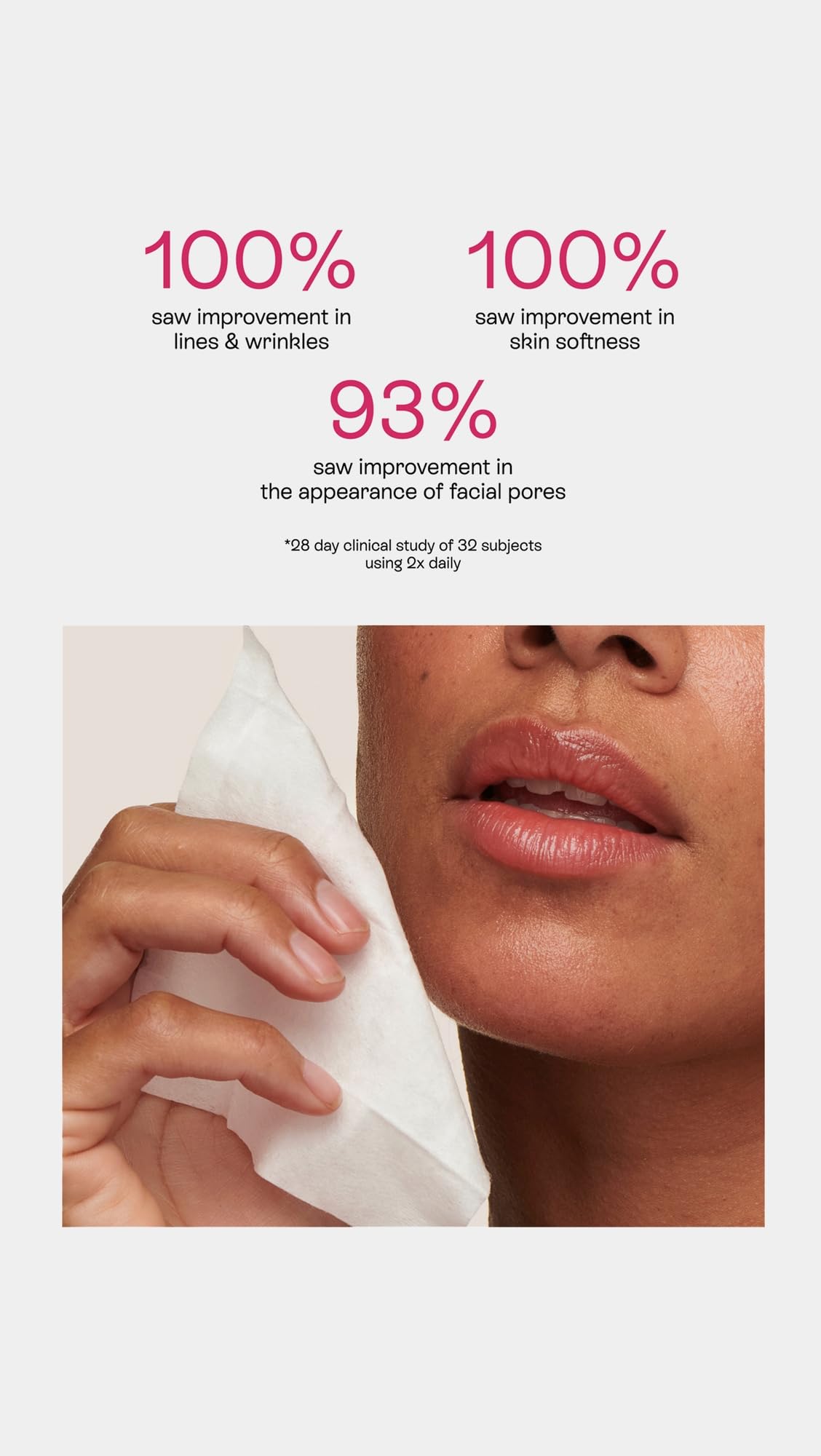 BeautyStat Triple Action One-Step Daily Exfoliating Peel Pad — Uneven Tone & Texture, Enlarged Pores (Made in USA)