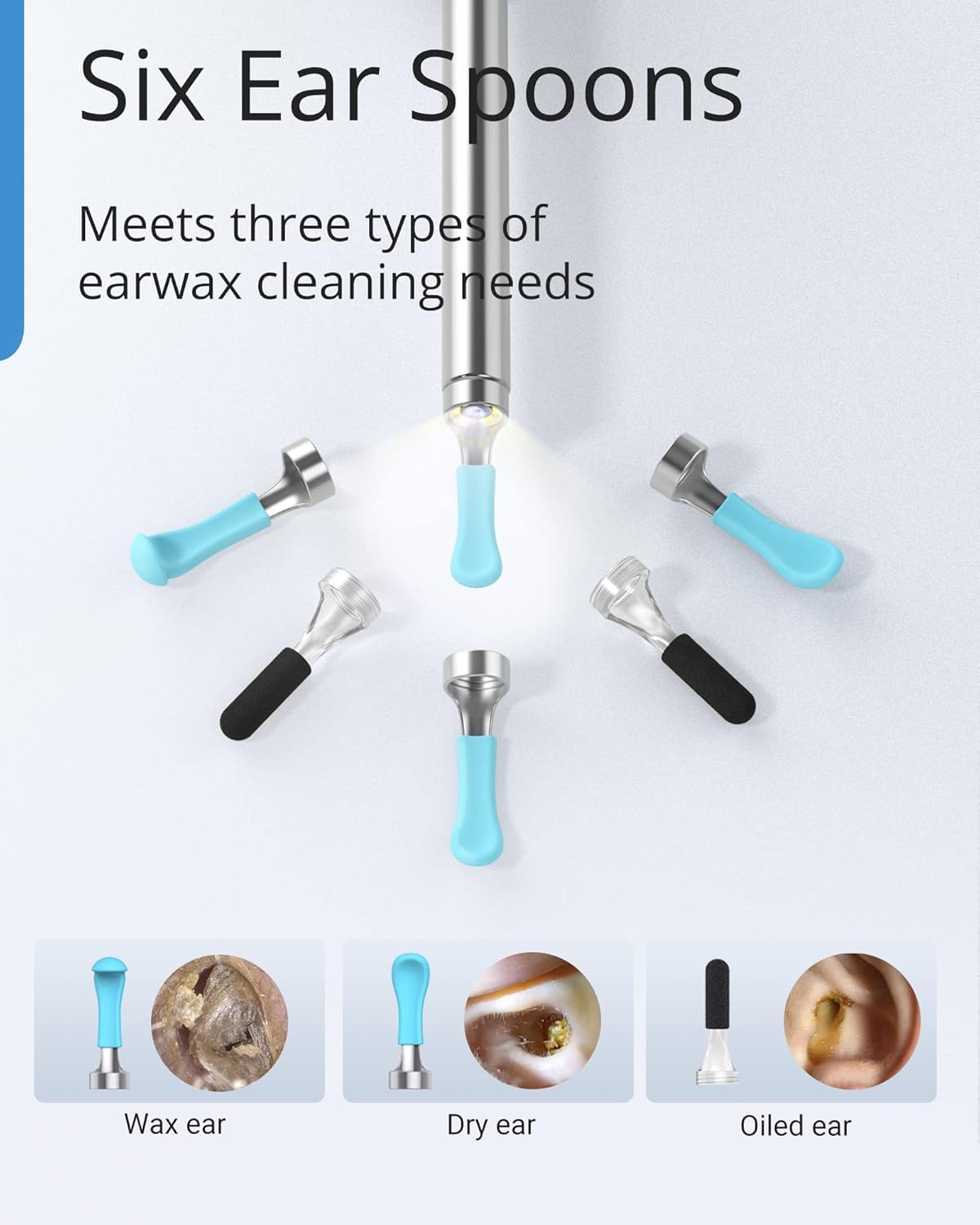BEBIRD R1 Ear Wax Removal Tool with 1080P Camera & 6 LEDs