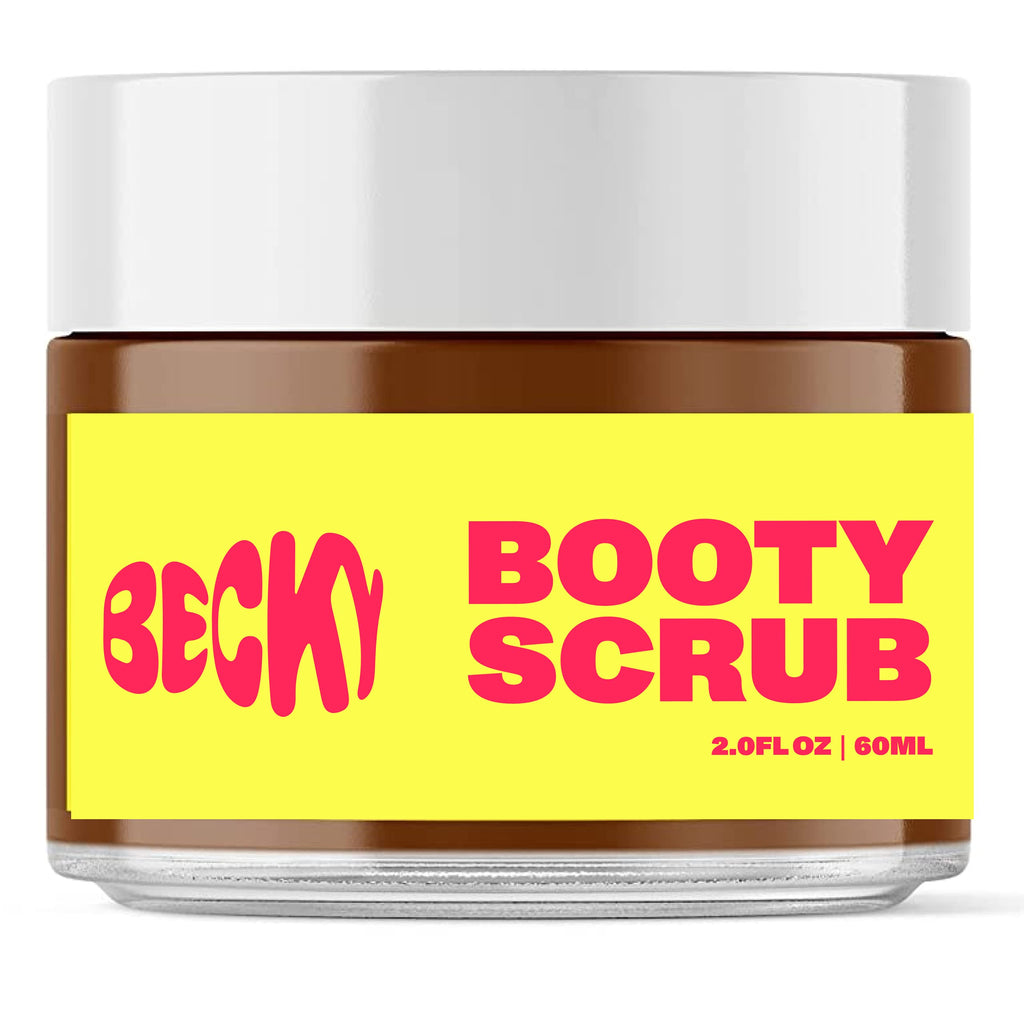 Becky Natural Walnut Scrub + Exfoliator | Smooth Skin, May Help Bumps & Stretch Marks