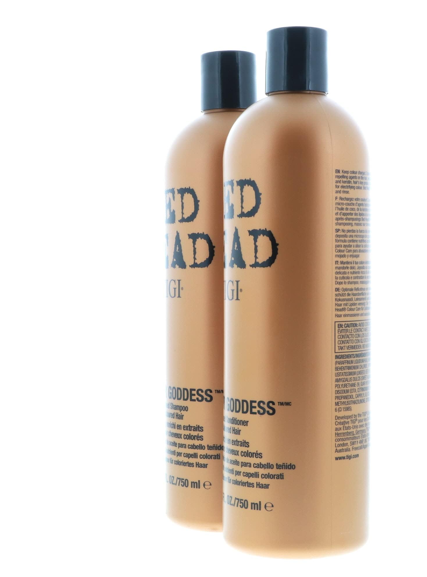 Bed Head Color Goddess Shampoo & Conditioner – 25.36 Fl Oz (Pack of 2)