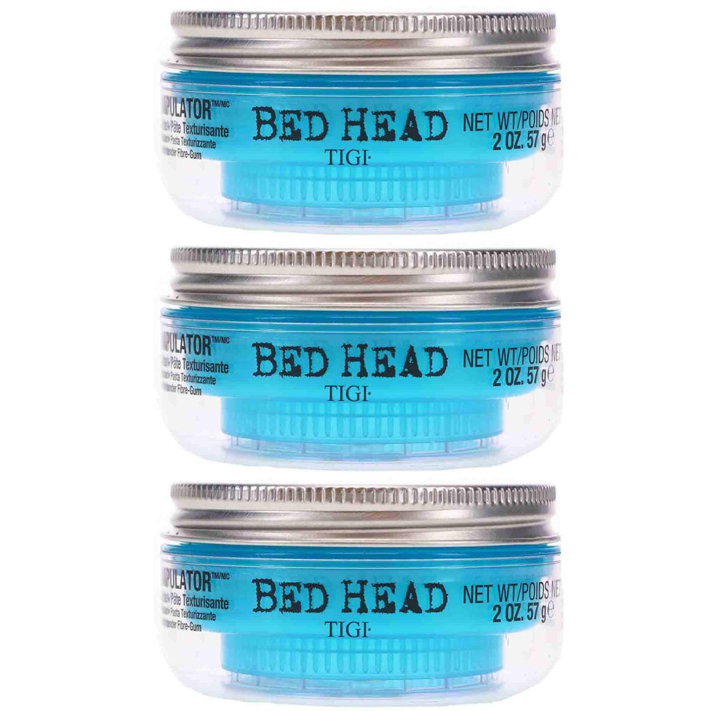 Bed Head Manipulator Texturizing Putty – Firm Hold Styling Putty for Short to Medium Hair (3-Pack, 2 oz each)