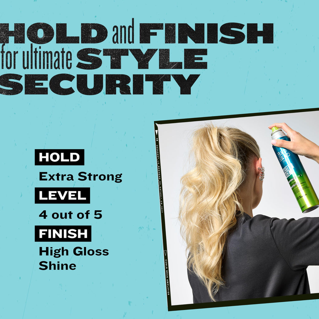 Bed Head by TIGI Masterpiece Hairspray – Extra Strong Hold & Shine for All Hair Types | 10.3 oz Pack of 2