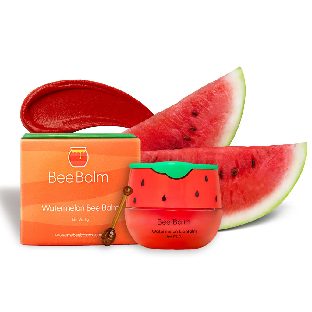 Bee Balm Original Lip Balm – Watermelon Hydration with Propolis, Honey & Vitamin E