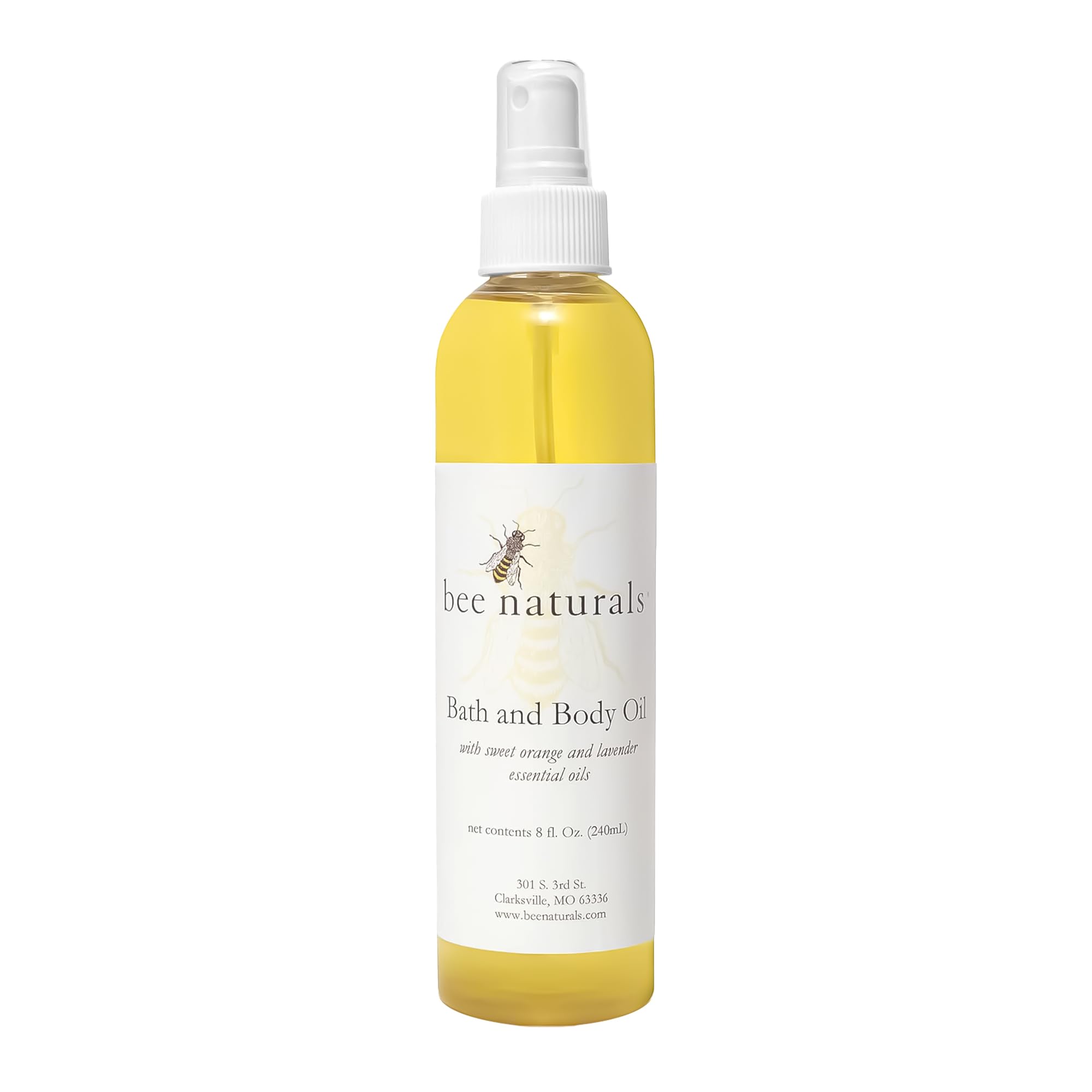Bee Naturals Bath & Body Oil – 8 oz | Luxurious Skin Moisturizer
