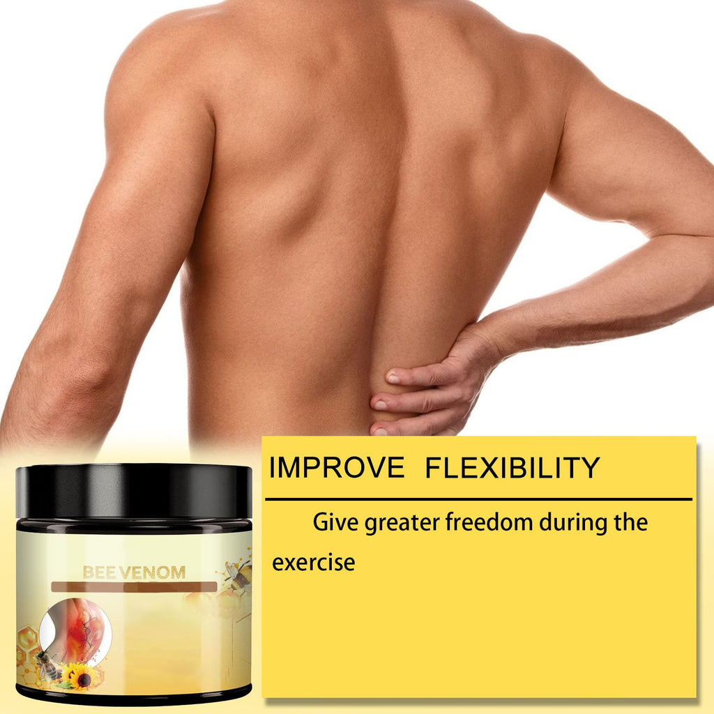 2 Pcs Bee Venom Cream – Advanced Bee Venom Cream for Back, Neck, Hands & Knees