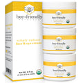 BeeFriendly Organic Face & Eye Cream – USDA Certified Organic, All-In-One 6 oz (3 Jars)