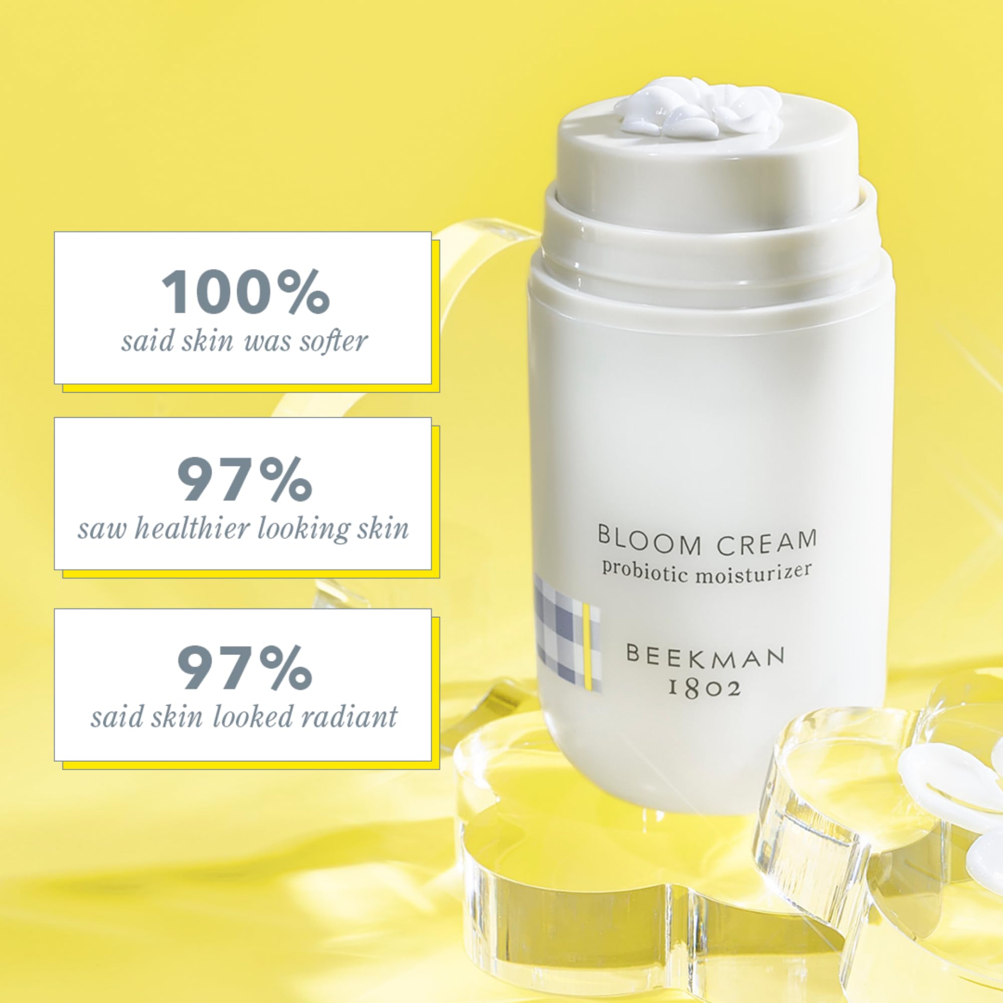 Beekman 1802 Bloom Cream Goat Milk Face Moisturizer — Lightweight Hydration