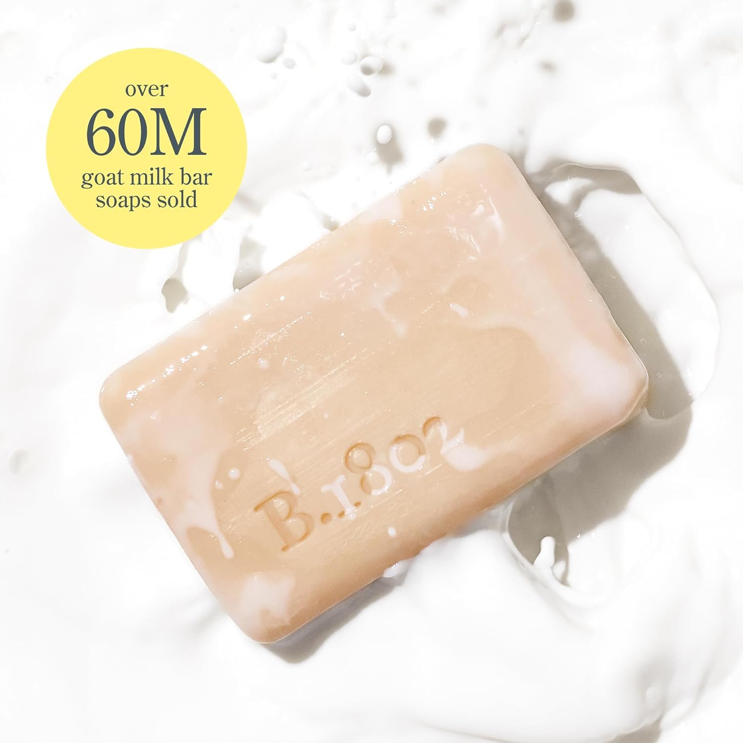 Beekman 1802 Sunshine Lemon Goat Milk Body Soap Bar - 9 oz, Nourishing & Cruelty-Free