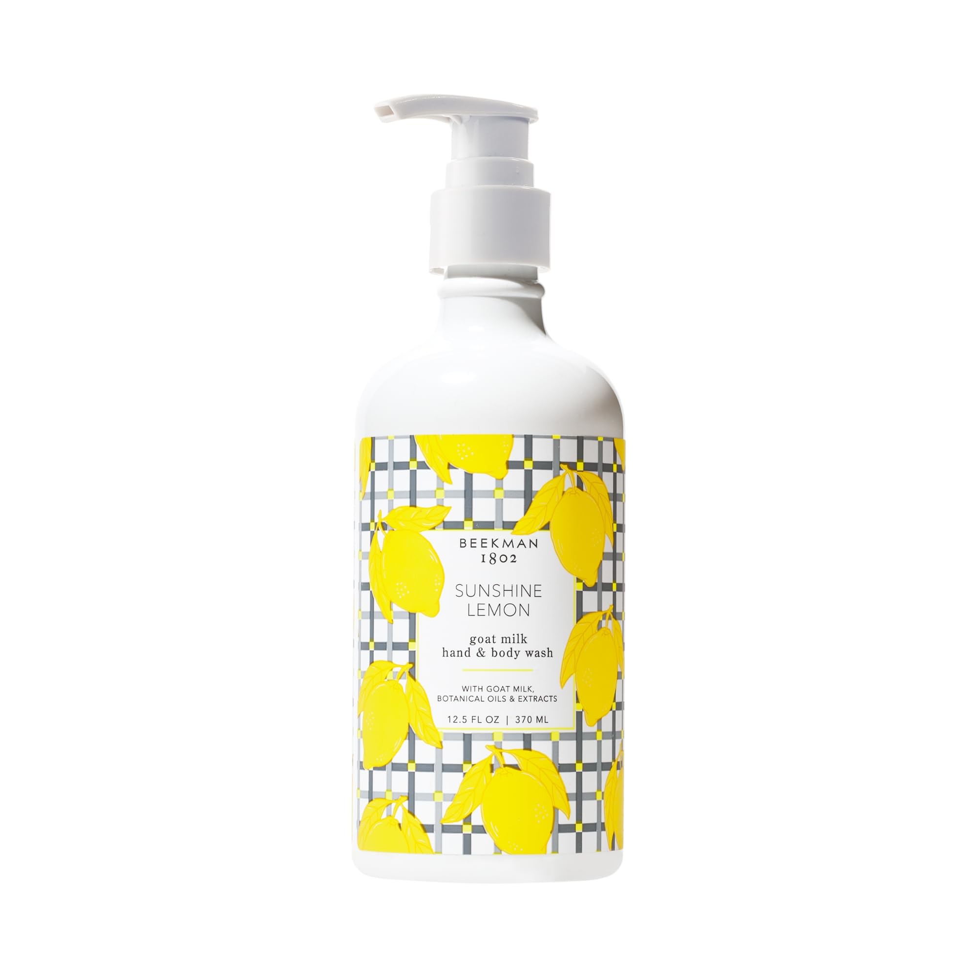 Beekman 1802 Goat Milk Hand Wash – Sunshine Lemon | Gentle, Moisturizing & Cruelty-Free