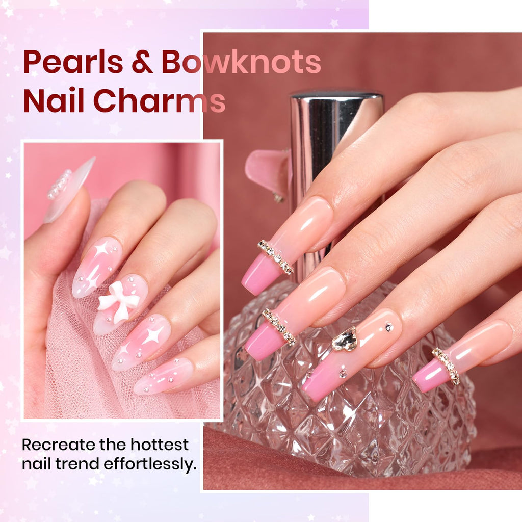 Beetles Jelly Gel Nail Polish Set – 25Pcs, 20 Colors, Soak-Off UV Gel Kit + Base Coat, Top Coats, Pearls