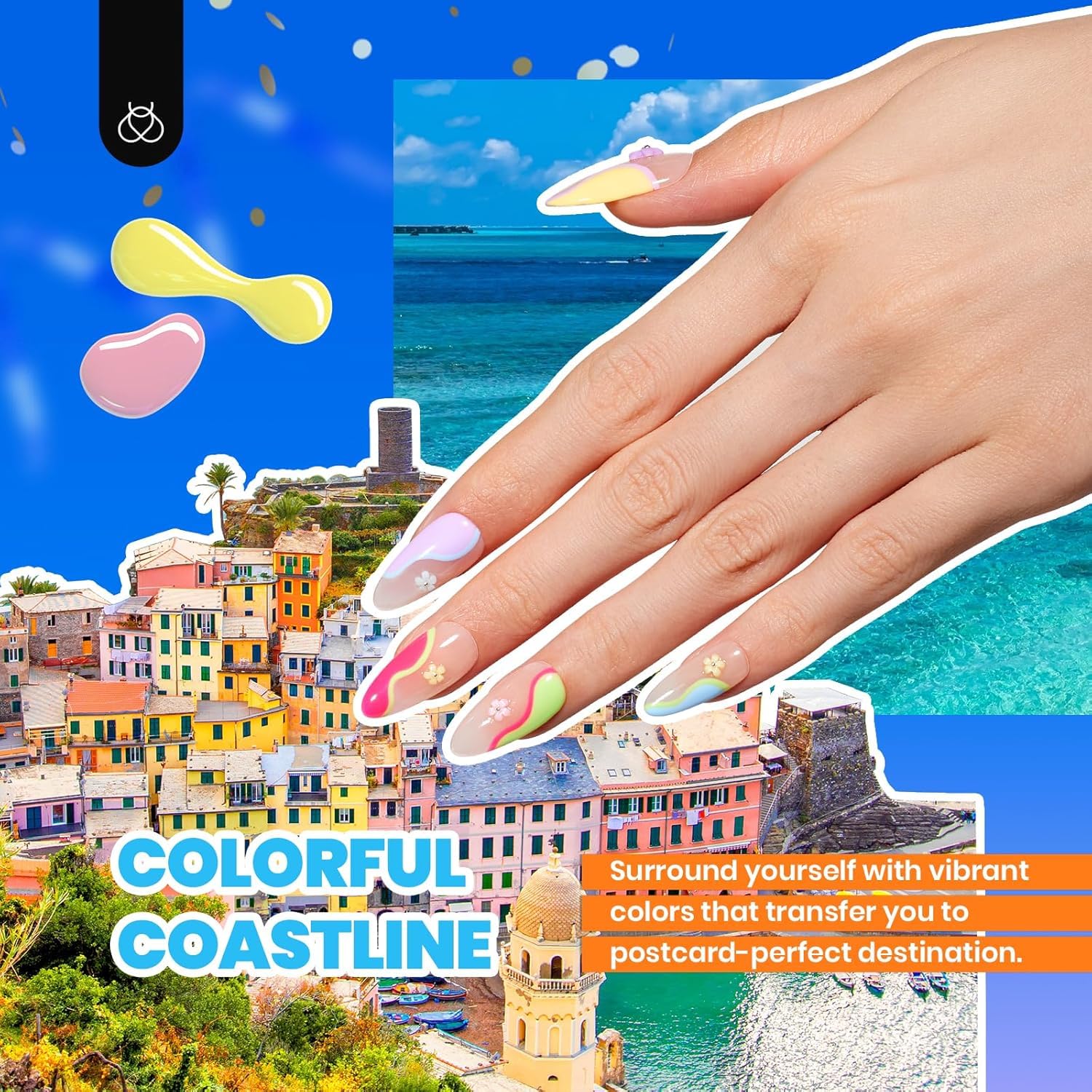Beetles Gel Polish Kit – 36 Colors with Base & Top Coats, Cat Eye, Matte & Glossy Finishes – Travel-Ready UV Gel Manicure Gift for Women