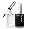 Beetles 2Pcs 15ml Base Coat & Top Coat Set – Fast Drying, Long-Lasting Shine, 3-in-1 Protection