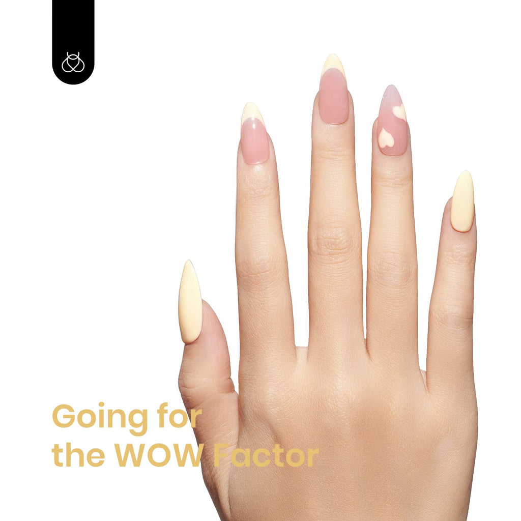 Beetles Yellow Gel Polish – Lemon Cheese | 15ML Pastel Yellow Gel Nail Polish for Spring, Soak Off UV/LED