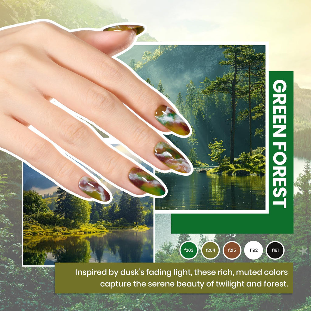 Beetles Gel Nail Polish Kit with UV Light — 55 Colors, 80 Pcs