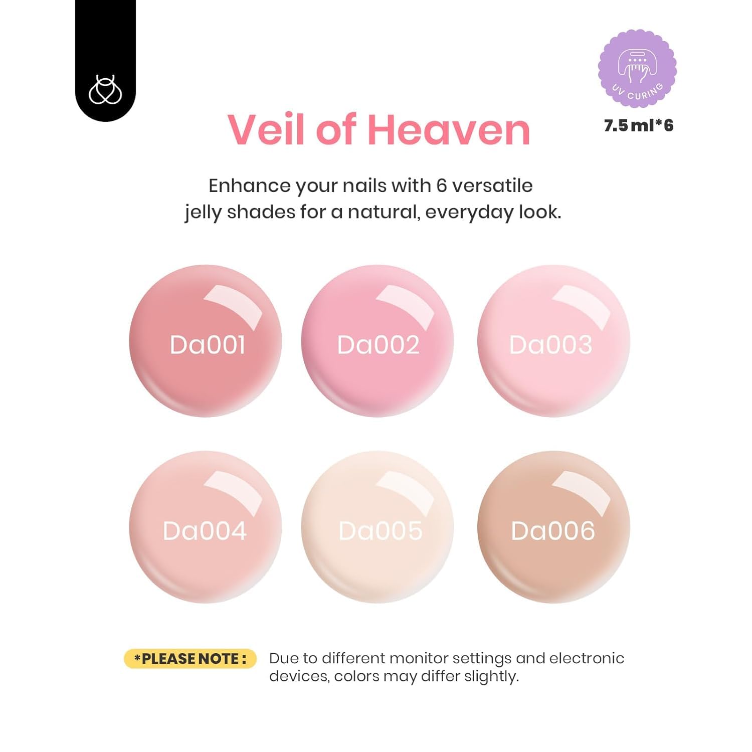 Beetles Builder Gel Peach Breeze – HEMA-Free 8-in-1 Nail Extension, 6 Colors, for Beginners