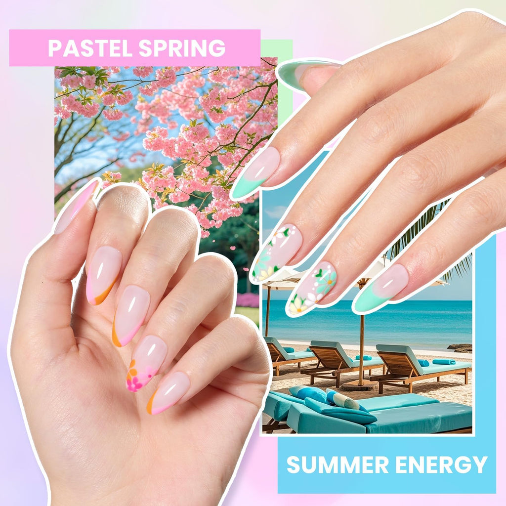 Beetles Gel Nail Polish Kit with UV Light – 81 Pcs, 55 Colors & Base/Top Coats
