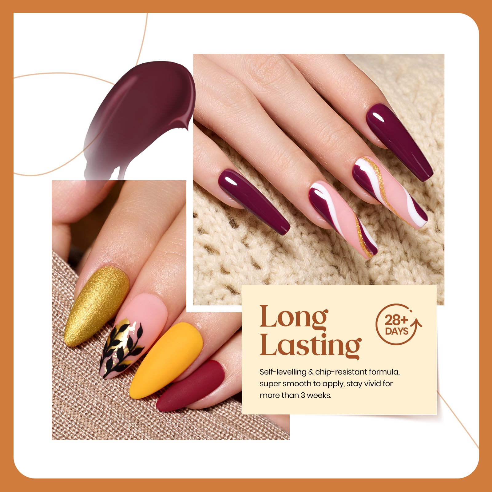 Beetles Gel Polish Golden Blessing — 6 Colors for UV/LED Manicure