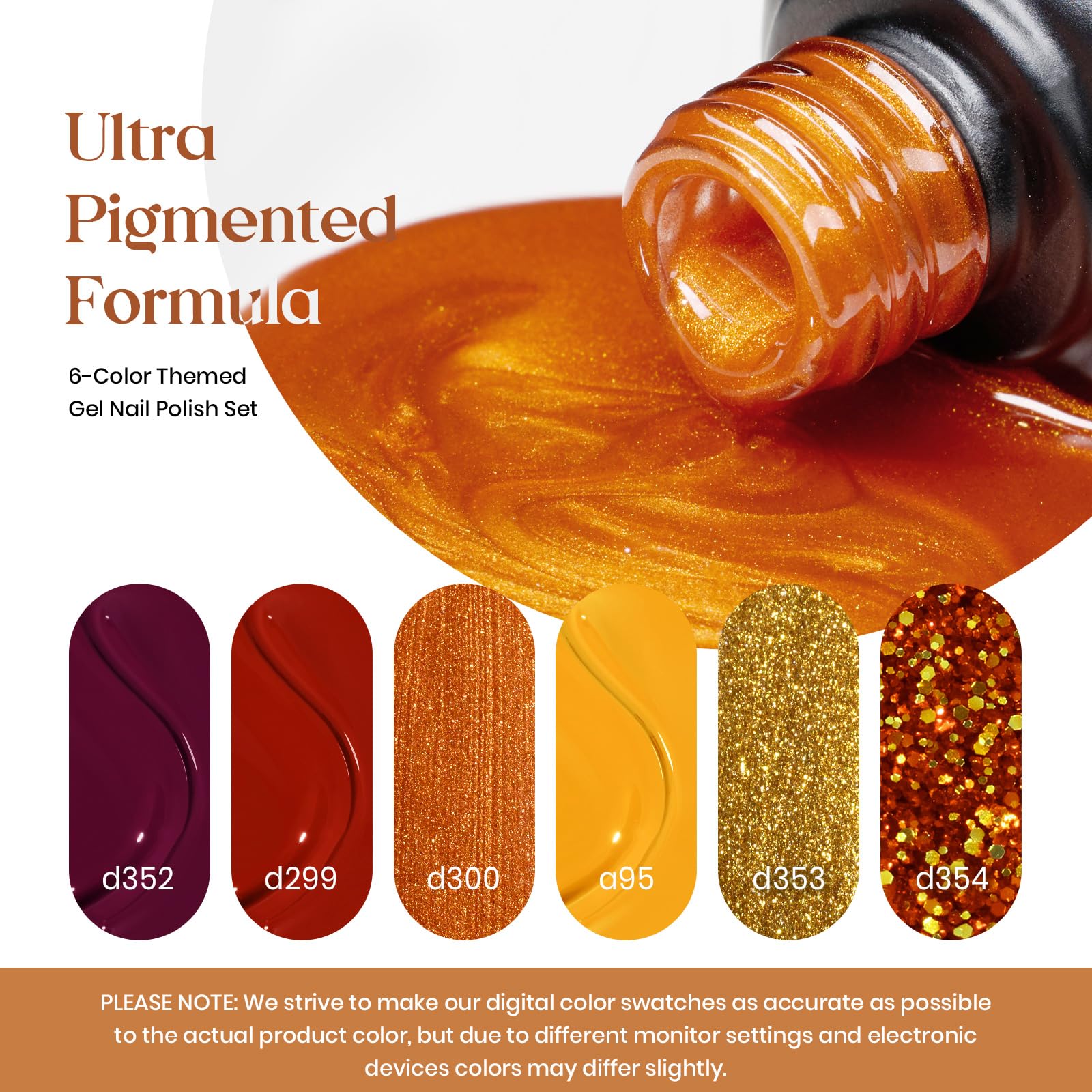 Beetles Gel Polish Golden Blessing — 6 Colors for UV/LED Manicure