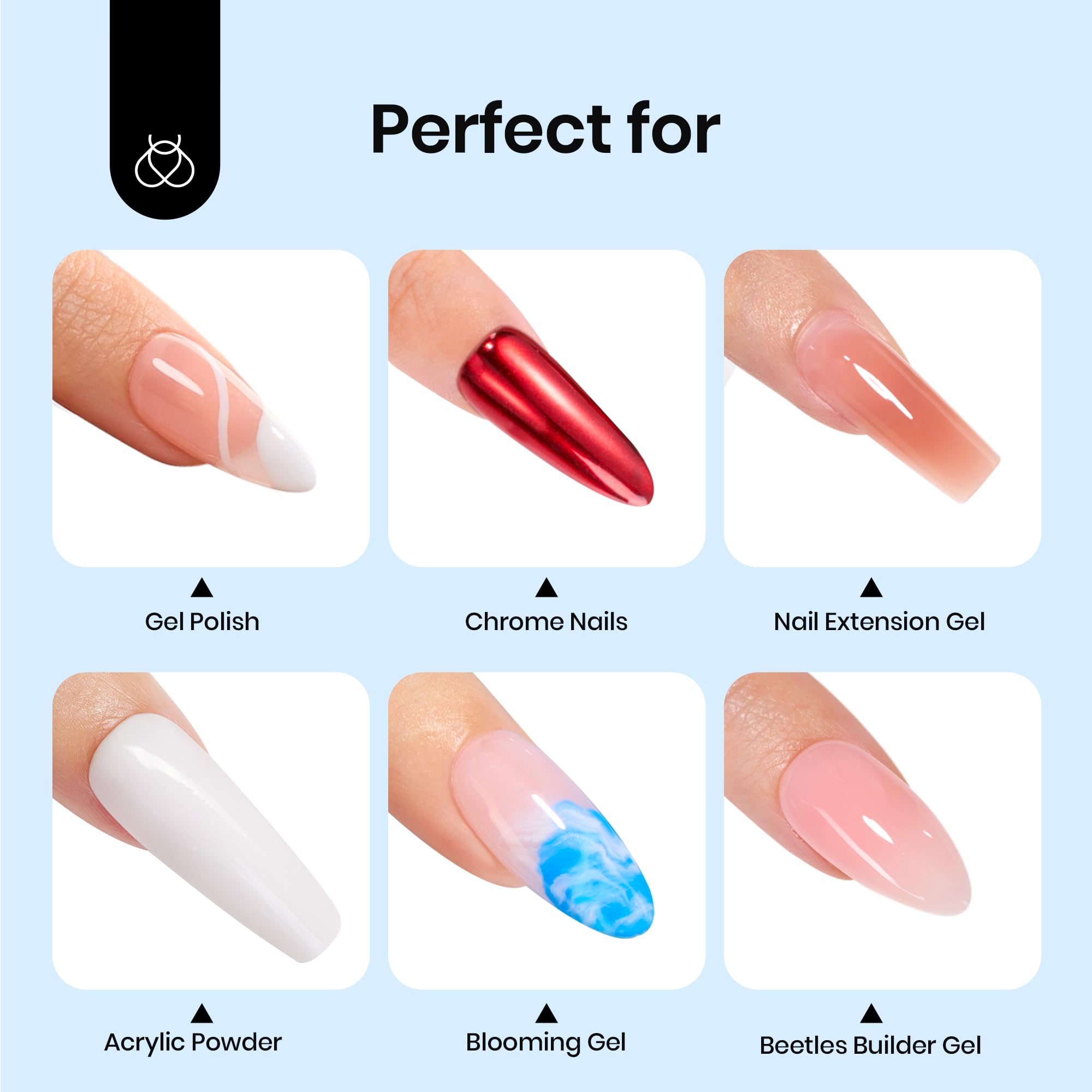 Beetles Gel Top Coat No-Wipe, 2x15ml – High-Gloss, Long-Lasting Shine for DIY & Salon