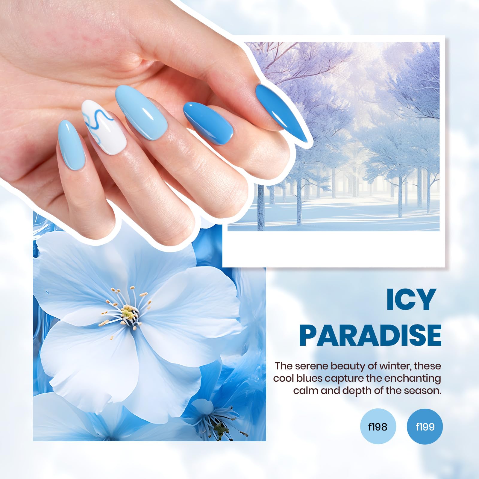 Beetles Gel Nail Polish Kit with UV/LED Lamp — 31-Piece DIY Mani Set (20 Colors + Base & Top Coats)