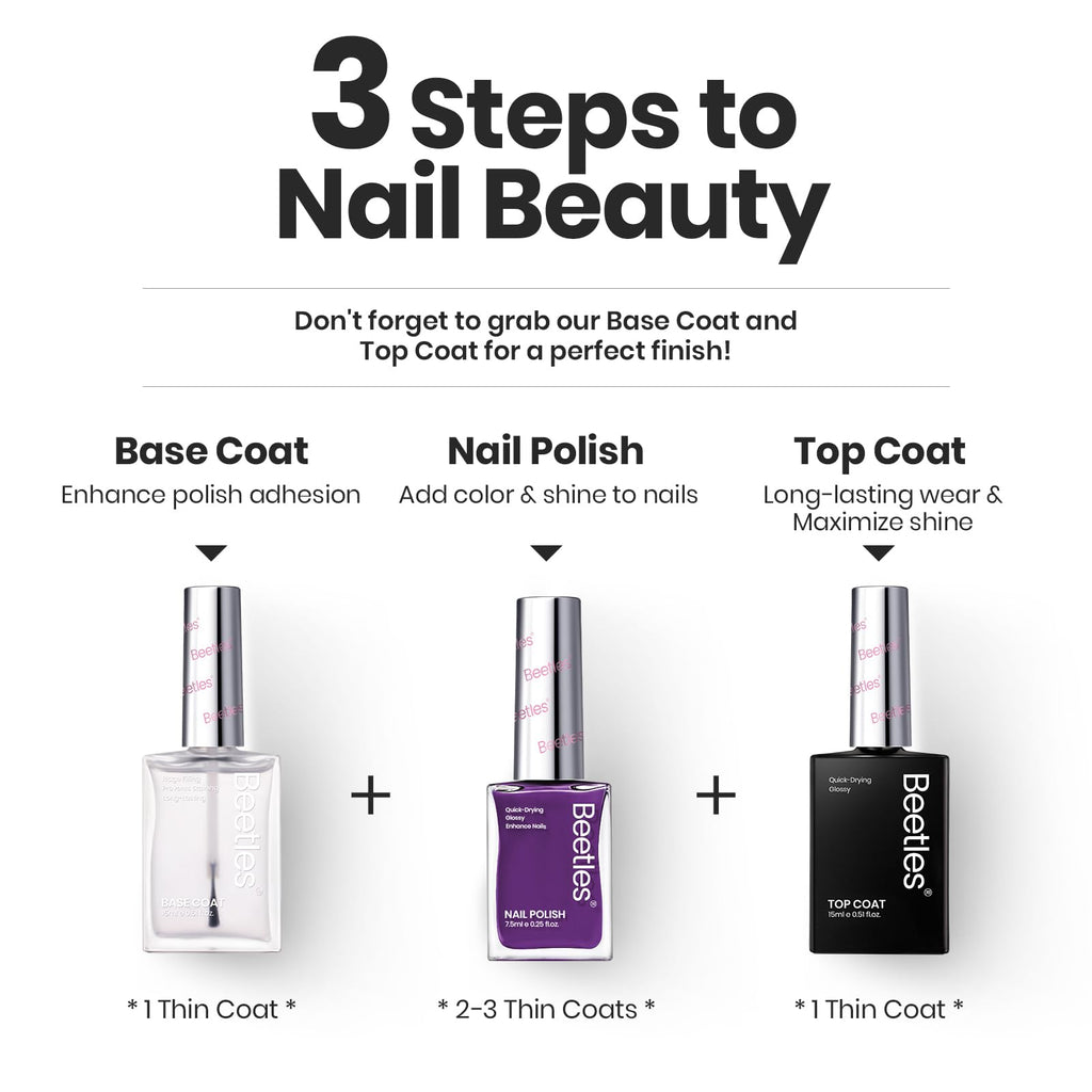 Beetles Gel Nail Polish Set – 6 Quick-Dry Jelly Colors for Winter and Fall