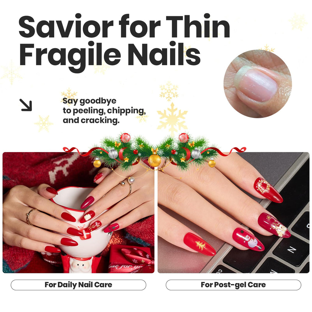 Beetles Red Nail Polish Set Blazing Rose – 6-Color Quick-Dry Glossy Nails