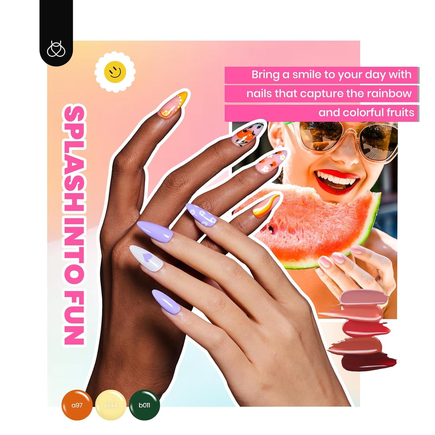 Beetles Gel Polish Kit 85 Pcs with UV LED Lamp 55 Colors for At-Home Manicures