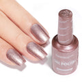 Beetles Pro Shimmer Gel Polish Existential Pink – 20ml Rose Gold Shine