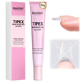 Beetles 20g Tipex Nail Glue Gel – No-Wipe, Hands-Free, Flat-Nail Friendly, UV/LED Cured