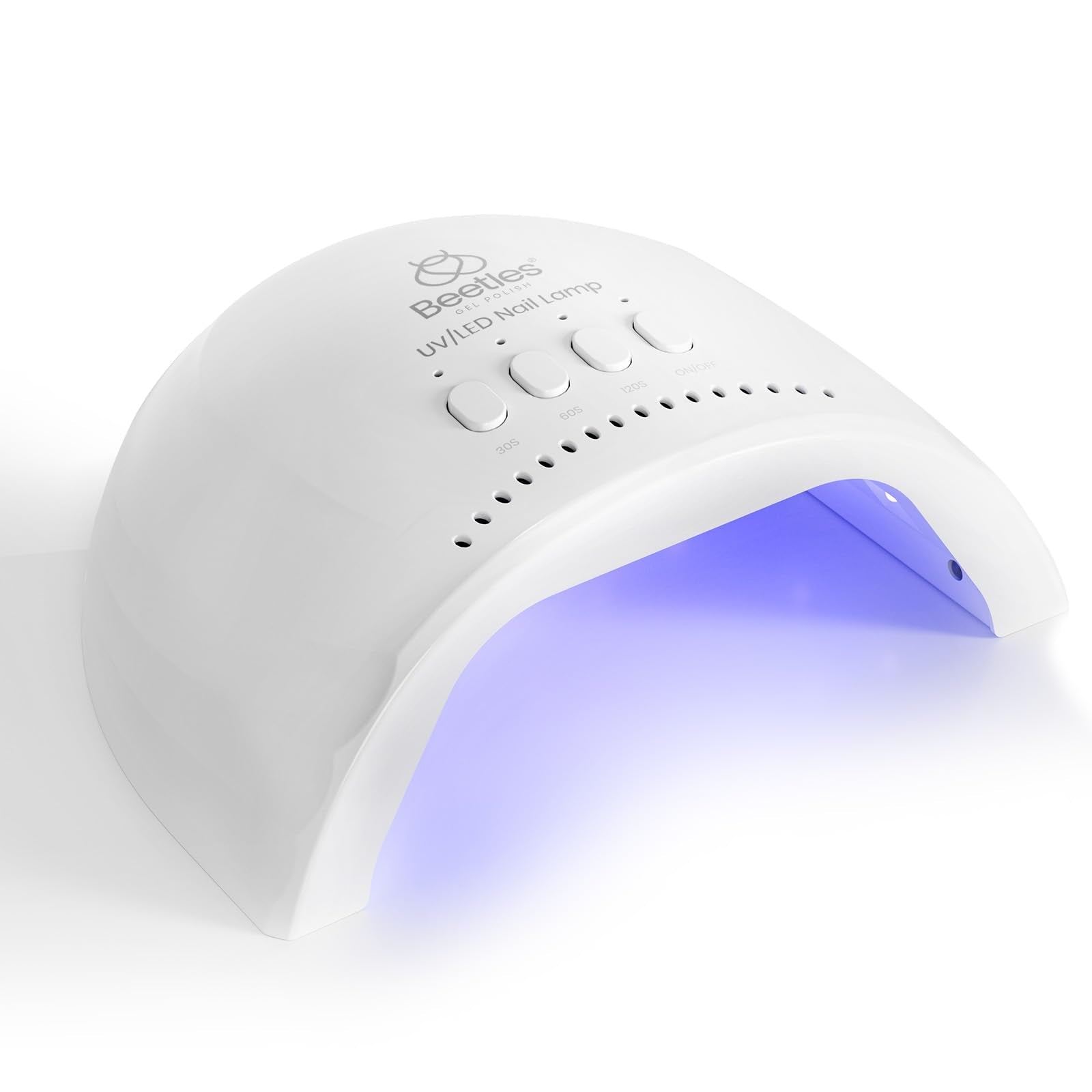 Beetles UV Nail Lamp – Auto Sensor, 30/60/120s Curing, UV/LED Dual Light
