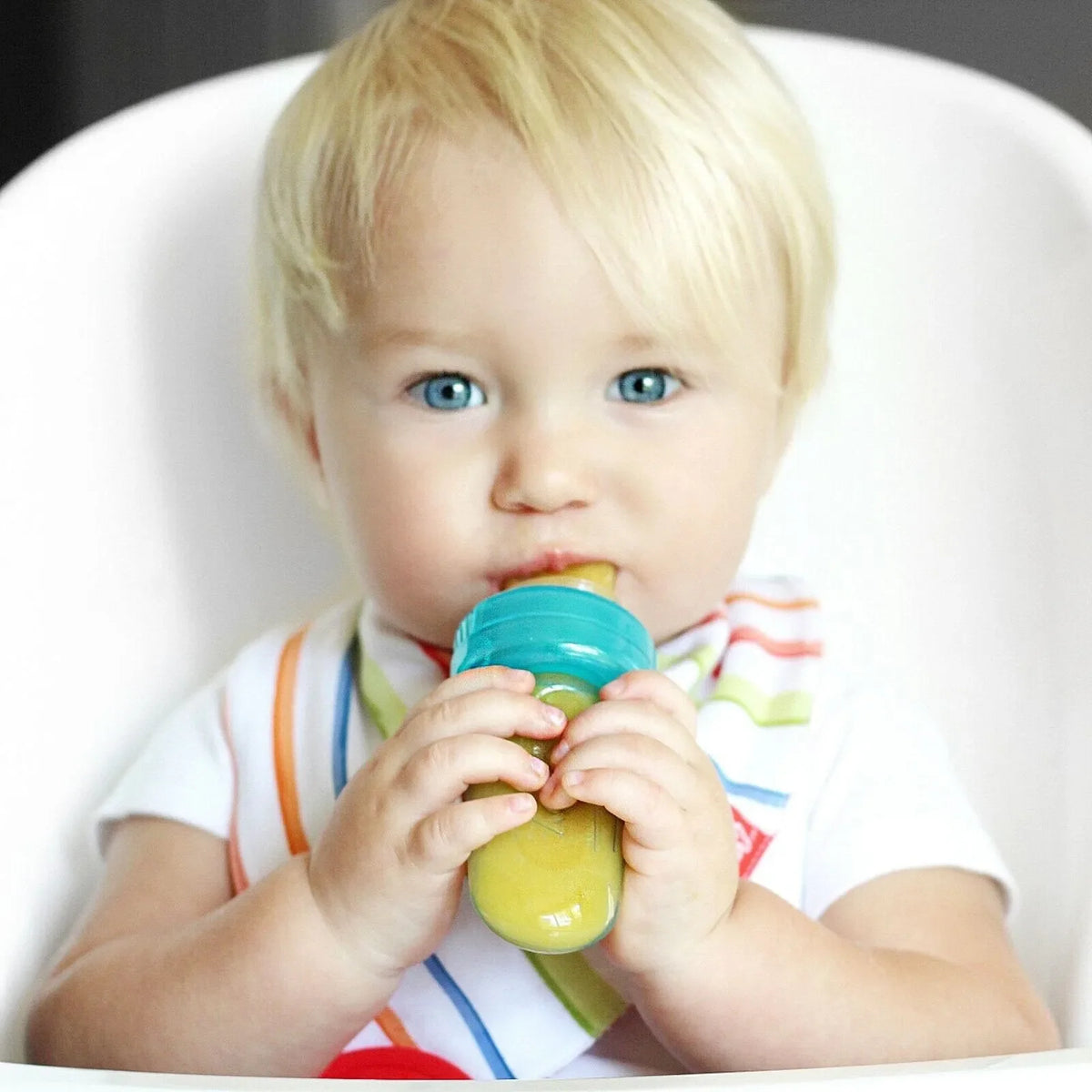 Nuby EZ Squeeze Weaning Feeder