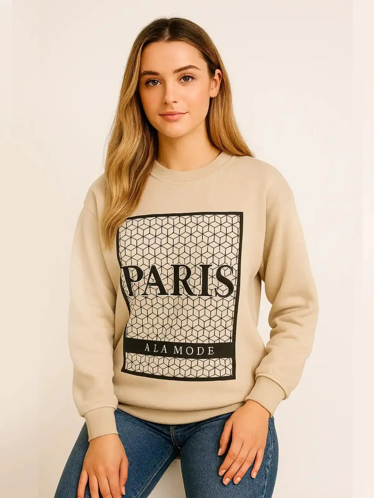 Ladies Paris A LA Mode Sweatshirt