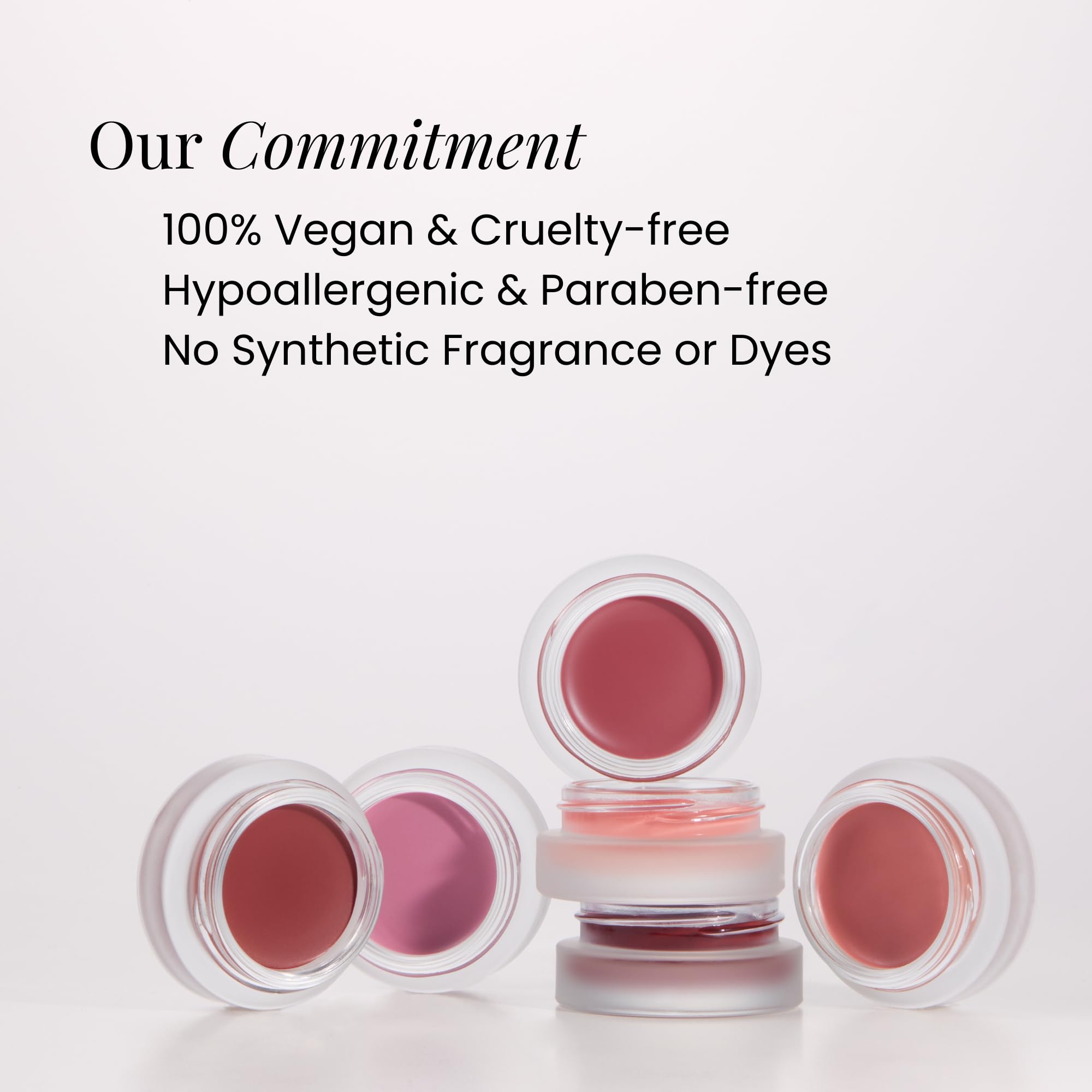 BEIGIC Flush Lip & Cheek Balm Veil-06 — Vegan Buildable Blush & Lip Color